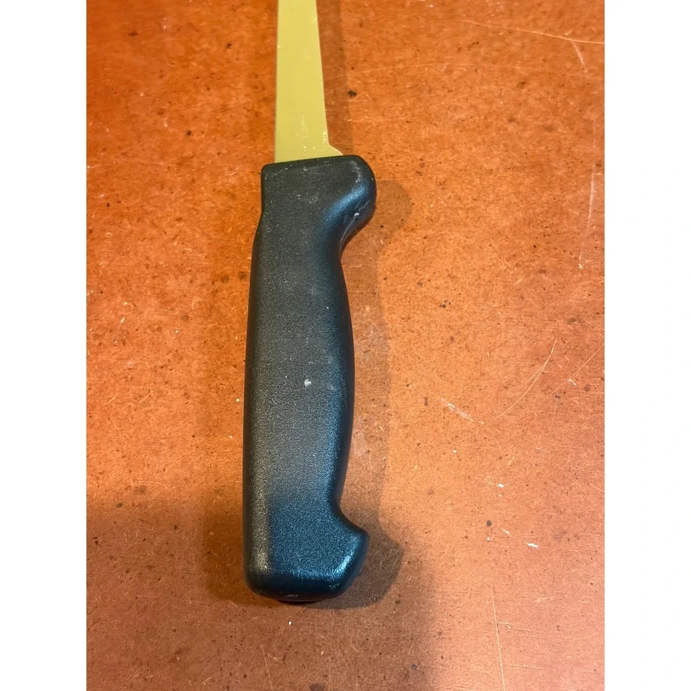 Stainless Steel Paring Knife Black Handle 3 Inch Blade Kitchen Utility Tool
